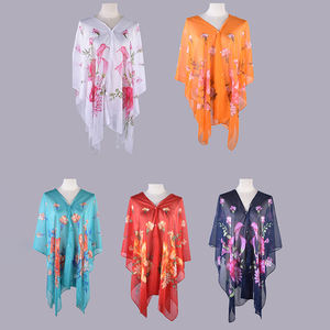 2025ใหม่แฟชั่นกันแดดผ้าคลุมไหล่ชีฟองอเนกประสงค์ระบายอากาศได้ดีผ้าพันคอติดมุกสุดเซ็กซี่สำหรับผู้หญิงผ้าคลุมไหล่บางสำหรับเดินทางไปชายหาด - Product Image 1