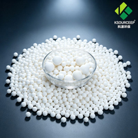 Alumine activée adsorbante 1-2 mm, alumine gamma, support filtrant à adsorption fine