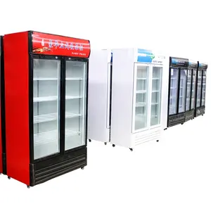 Air Cooling Copper Iron Display Cabinet Cold Drink Freezer Beer Freezer