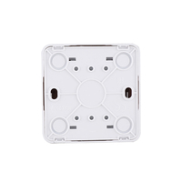 UK Standard blanc haute qualité ABS PC prises interrupteurs UK Standard accessoires électriques pour maison 3 gangs 1 voie interrupteurs muraux