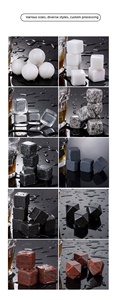 Accesorios para Bar Piedras Enfriadoras para Whisky Vino Hieleras de Roca Set de Regalo con Vaso para Hombres Aficionados a los Puros - Product Image 4