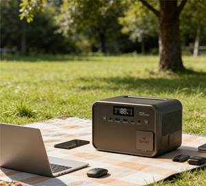 300W Portable Power Station 288Wh LiFePO4 <strong>Battery</strong> Support OEM Custom Logo Solar Generator for Outdoor Backup Power Mobile OEM - Product Image 6