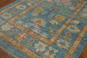 พรมขนสัตว์ทอมือแบบตุรกีอูชักสไตล์โมเดิร์นใหม่ ย้อมสีด้วยวัตถุดิบธรรมชาติ สำหรับตกแต่งห้องนั่งเล่น ห้องทำงาน โรงแรม หรือห้องใดๆ - Product Image 5