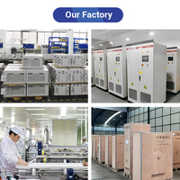 Sistem Surya Hibrida Komersial Sunpal 50KW 80KW 100KW Kit Panel Surya Tiga Fasa