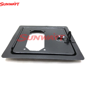 Puerta Metálica Pequeña de 180*195mm, Accesorio de Puerta de Hierro para Máquinas de Juegos que Funcionan con Monedas, Accesorios Comerciales para Entretenimiento - Product Image 4