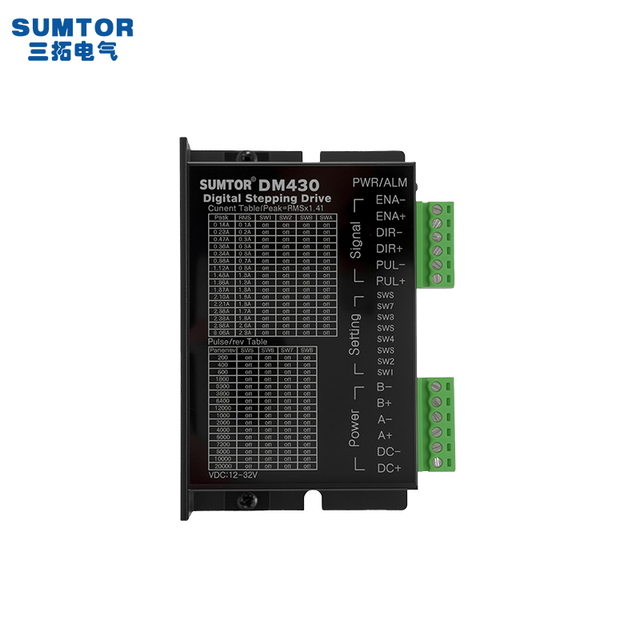Used Stepper Motor Driver Controller for Nema 17 Stepper Motor 42HS DM430 24V 72W 3.0A