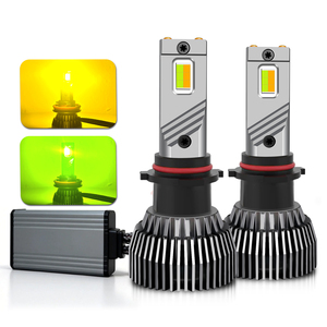 Fabrikneuer 120W CSP <span class=keywords><strong>Dual</strong></span>-<span class=keywords><strong>Color</strong></span> LED-Autoscheinwerfer PSX26W 3000K Gelb-Grün 12V 24V Hochleistungs-Nebelscheinwerfer H1 H3 H7 H11 mit externem Treiber - Product Image 1