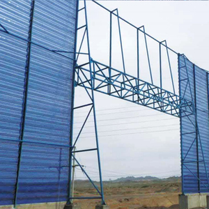 Paneles Perforados Cortavientos Fabricados con Lámina <span class=keywords><strong>de</strong></span> Zinc <span class=keywords><strong>Aluminizado</strong></span> Utilizados en Centrales Eléctricas y Minas <span class=keywords><strong>de</strong></span> Carbón - Product Image 2