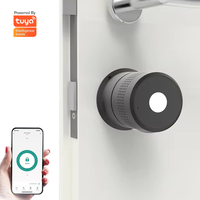 Cylindre de serrure de porte intelligent avec télécommande Ttlock Tuya Serrure de porte intelligente sans fil standard européen