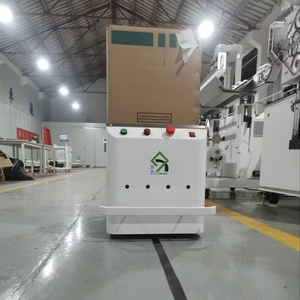 סדרת תיקי גב למשלוחים מהירים E-Commerce AGVs דגם B50 ניווט מגנטי זמן עבודה 24 שעות לטיפול במדפים לוגיסטיים - Product Image 1