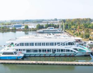 Tàu du lịch catamaran hợp kim nhôm cỡ lớn 78-120ft, chở được 200-400 người, hoạt động trên biển và sông nội địa. Loại sản phẩm: Tàu chở dầu. - Product Image 4