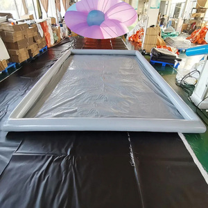 <span class=keywords><strong>Tapis</strong></span> de lavage gonflable portatif de véhicule de bâche hermétique adaptée aux besoins du client de PVC - Product Image 3