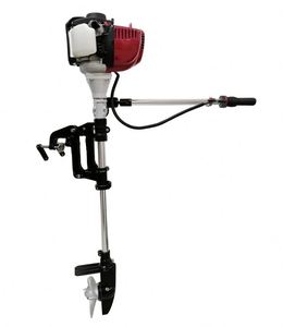 Nouveau petit moteur hors-bord à essence 4 temps pour la pêche, certifié CE, garantie de 12 mois - Product Image 1