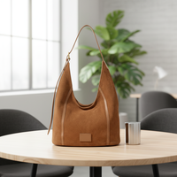 Tas Selempang Wanita Desain Logo Kustom SAMORA, Warna Solid, Harga Grosir, Tas Jinjing Wanita
