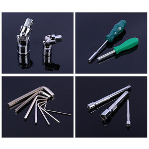 Vente chaude 216 pièces boîte à outils ensemble de réparation automatique ensemble clé à douille multifonction boîtier cliquet réparations voiture - Product Image 4