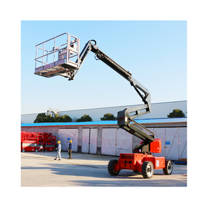 Plataforma Aérea Hidráulica Articulada con Brazo Telescópico, Altura de Trabajo de 12-44 m, Tipo de Ruedas - Product Image 1