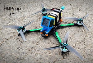 Ban Đầu Hqprop Lưỡi J75 7x5x3 7Inch <span class=keywords><strong>3</strong></span>-Blade 5Mm Trục Đua Cánh Quạt Cho RC FPV Tự Do 7Inch Dài Phạm Vi DIY OEM Chào Đón - Product Image 6