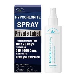 Ácido hipocloroso Niebla facial Tratamiento para el acné Tónico en aerosol para pieles sensibles Eczema Rosacea Piercing suave Cuidado posterior y herida - Product Image 1