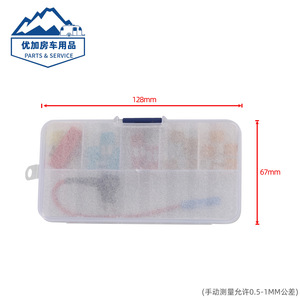 Micro2 Fuse <b>Kit</b> 25Pcs 5/7.5/10/15/20A With Extractor For RV <b>Electrical</b> Systems - Product Image 4
