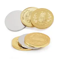 Custom 3D Metal Plated Gold Silver Old Collectible Coins