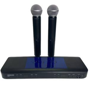 Microphone sans fil BLX288 <span class=keywords><strong>SM58</strong></span> - Un pour deux utilisateurs, diffusion en direct professionnelle, performance sur scène karaoké, <span class=keywords><strong>SM58</strong></span> - Product Image 5