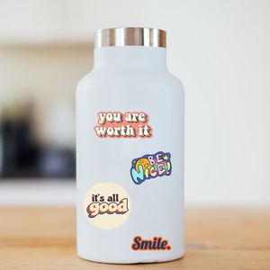 Pegatinas motivadoras para ordenador portátil, etiquetas adhesivas inspiradoras para álbum de recortes, 50 Uds. - Product Image 6