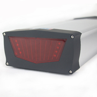 Boîte de batterie pour vélo électrique, support arrière, haute capacité, 117 cellules, 36v 48v 52v, boîtier vide, 18650 pièces