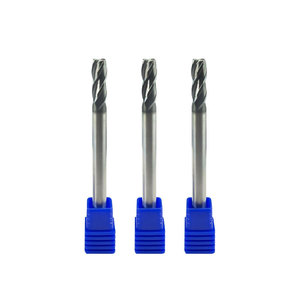 Fresa de extremo CNC de carburo ZCC, fresadora de extremo R de 4 flautas con vástago largo con fresa de extremo de carburo sólido - Product Image 1