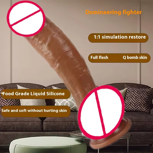 <strong>Hot</strong> Selling Cross-Border Female Artificial <strong>Penis</strong> Liquid Silicone Dildo Vibrator Soft Feature Adult Sex Products - Product Image 5