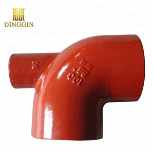 Màu đỏ Epoxy tráng đường ống thoát nước en877 màu xám gang ống và phụ kiện SML DN50-300 - Product Image 4