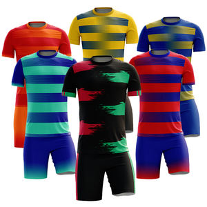 OEM gedruckt Kinder Günstige Fußball Team Trikot Uniformen Fußball Fußball Kinder Trikot Erwachsene Jugend Training Fußball tragen - Product Image 1