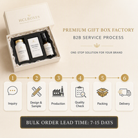 Boîtes cadeaux personnalisées en gros, emballage pour produits de santé, boîte avec gaufrage, laminage mat, doublure en éponge, logo personnalisé