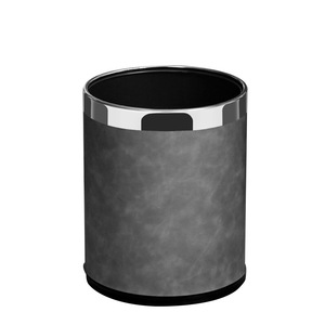 Large Capacity Trash Can Cylindrical Indoor Modern Minimalist For Home Kitchen Bedroom Office Hotel - Product Image 1