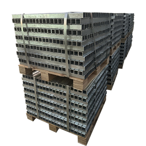 Corrosion Resistant Galvanized Square <strong>Pipe</strong> <strong>Alloy</strong> Zinc Aluminum Magnesium <strong>Steel</strong> <strong>Pipes</strong> for Agricultural Greenhouses - Product Image 4