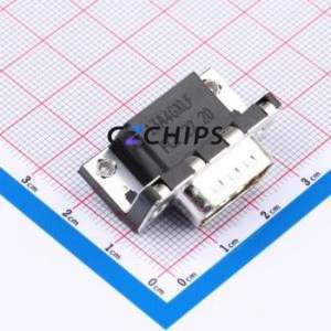 D09P13A4GX00LF D-Sub/VGA Connector Through hole Component (THT) Connector Male 9P Through Hole 2 - Product Image 1