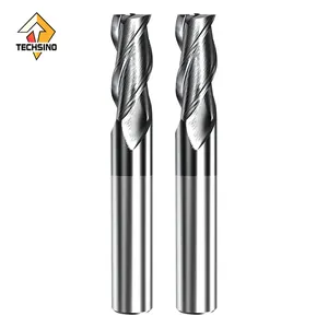 متعددة الاستعمالات 2-Flute مطحنة نهاية القاطع مجموعة CNC آلات طحن أدوات مع سو 65hrc أدوات القطع طحن القاطع وعقد الأدوات