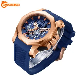 Branded Blue Horloge Voor Mannen Luxe Horloge Japan Rvs Horloge