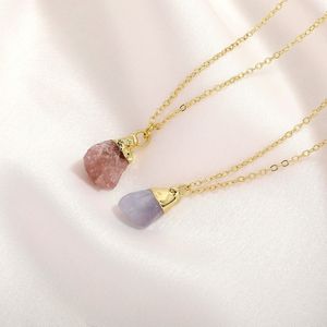 Collar con Colgante de Piedra Natural en Bruto - Product Image 3