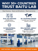 Gabinete de laboratorio de acero anticorrosión con escurridor de platos de acero inoxidable para cristalería de laboratorios analíticos y laboratorios de trabajo con líquidos.