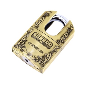 Candado con llave de seguridad a precio de fábrica, Cerradura resistente de aleación de Zinc para candado de almacén - Product Image 2