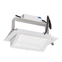Plafonnier LED pour Magasin 20W 28W 30W, Downlight LED Orientable 3CCT 38W 40W 48W 60W, Downlight Rectangulaire LED Orientable