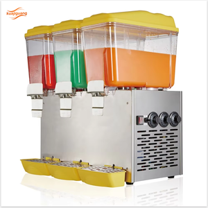 موزع عصير ومشروبات كهربائي بثلاث خزانات من الفولاذ المقاوم للصدأ مع صنبور للاستخدام الفندقي طراز Kuajiguang <span class=keywords><strong>PL</strong></span>-163A - Product Image 5