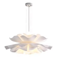Lustre de plafond LED d'intérieur de luxe pour le salon Restaurant Luminaire suspendu Décoration Lustre à LED Suspension