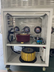 Промышленный стабилизатор напряжения переменного тока 60 кВА, 380В, 1-3%, <span class=keywords><strong>50</strong></span>/60 Гц, высокоточный, полностью автоматический, трехфазный, с цифровым дисплеем, КПД 98%, SVC - Product Image 6