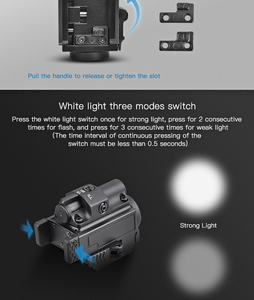 Khuyến Mãi Sạc từ hợp kim nhôm 1000 Lumens LED ánh sáng <span class=keywords><strong>laser</strong></span> màu xanh lá cây 5 Wát chiến thuật đèn pin cho cắm trại - Product Image 6