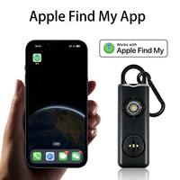 Alarme personnelle multifonctionnelle d'autodéfense féminine Traqueur de localisation Apple avec Airtag