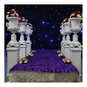 LDJ444 - Pilares Decorativos Blancos de Resina para Pasillos Romanos, Decoración de Bodas, Matrimonios, Luckygoods CN;ZHE, Resina, 5 Piezas - Product Image 4