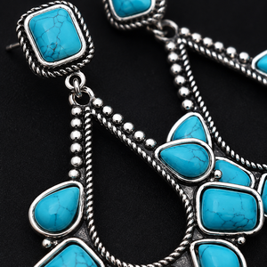 Orecchini a Goccia per Donne, Stile Vintage, Accessori per Orecchie da Indossare Quotidianamente - Product Image 4
