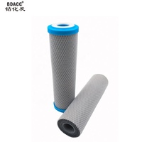 Filtre de préfiltration à 3 couches avec une bonne réduction du chlore et sans fuite de poudre noire