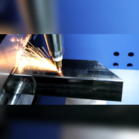 Coupe-tubes laser à fibre pour la fabrication de tubes ronds et rectangulaires, vitesse maximale du mandrin 120 R/min